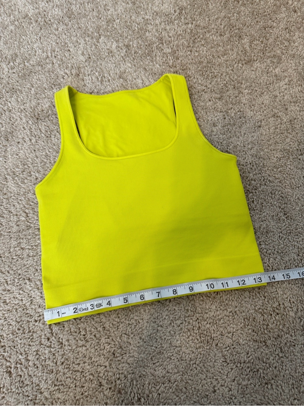 DSG Ribbed Tank Top, Small - Picture 4 of 6
